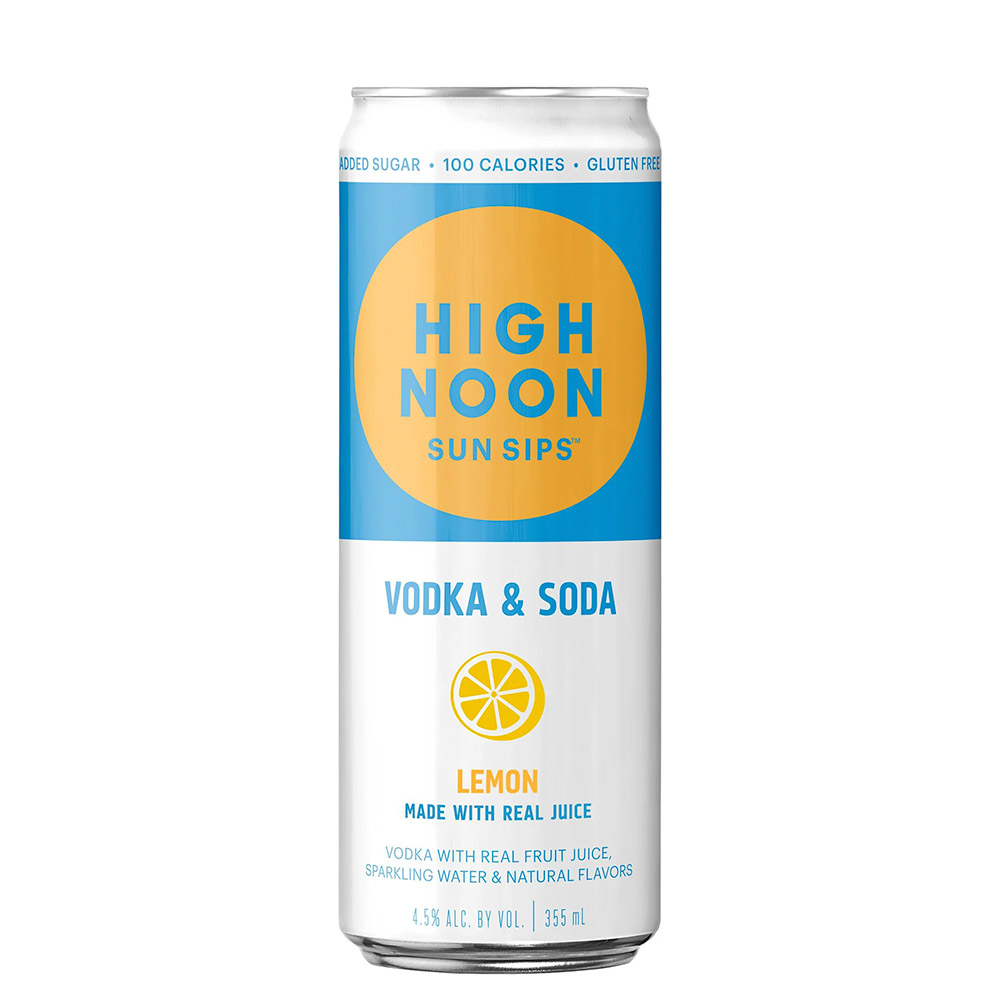 High Noon Lemon Hard Seltzer