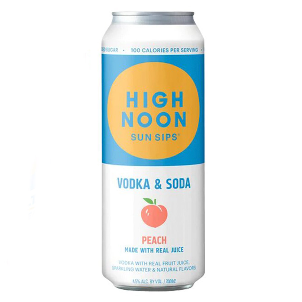 High Noon Peach Hard Seltzer