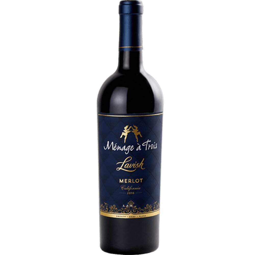 Menage A Trois Merlot 750mL