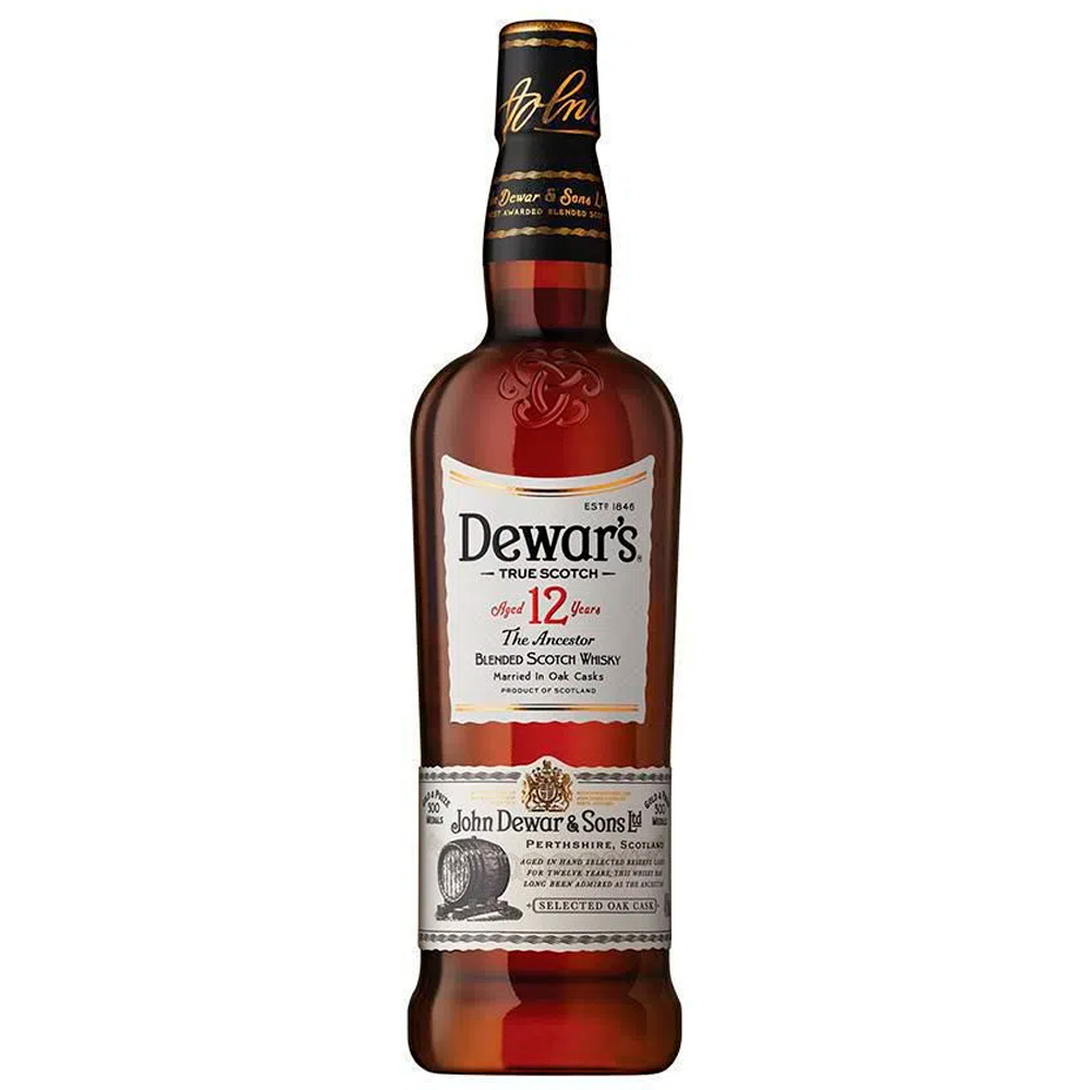 Dewars 12 Years Blend Scotch Whiskey