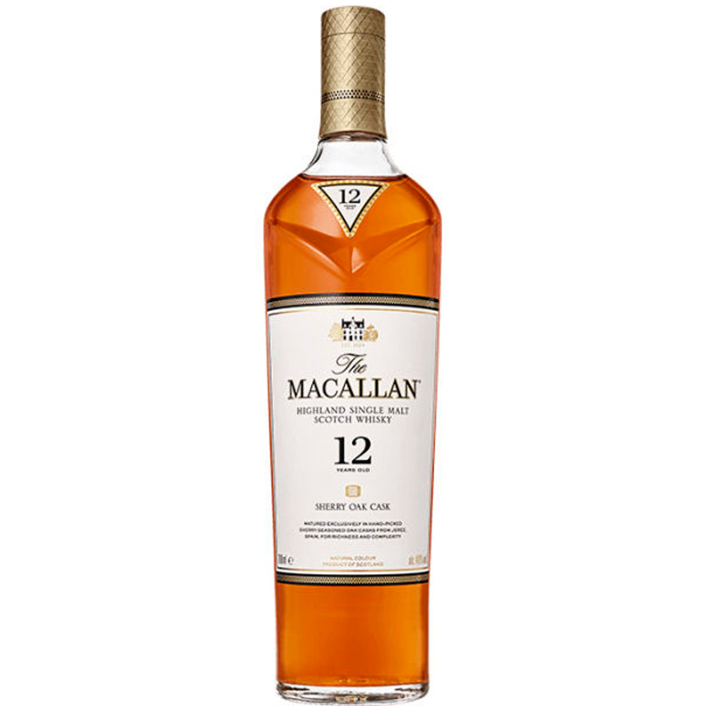 The Macallan 12Yr Sherry Oak Sgl Malt Buy online