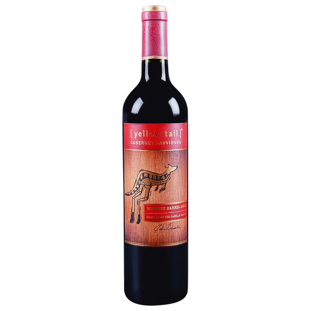 Yellow Tail Cabernet Sauvignon Whiskey Barrel 750mL.